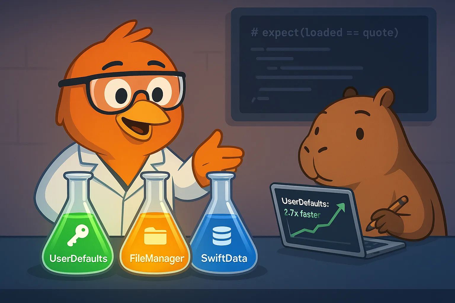 Persistence Decisions: UserDefaults vs FileManager vs SwiftData